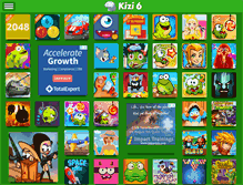 Tablet Screenshot of kizi6.net
